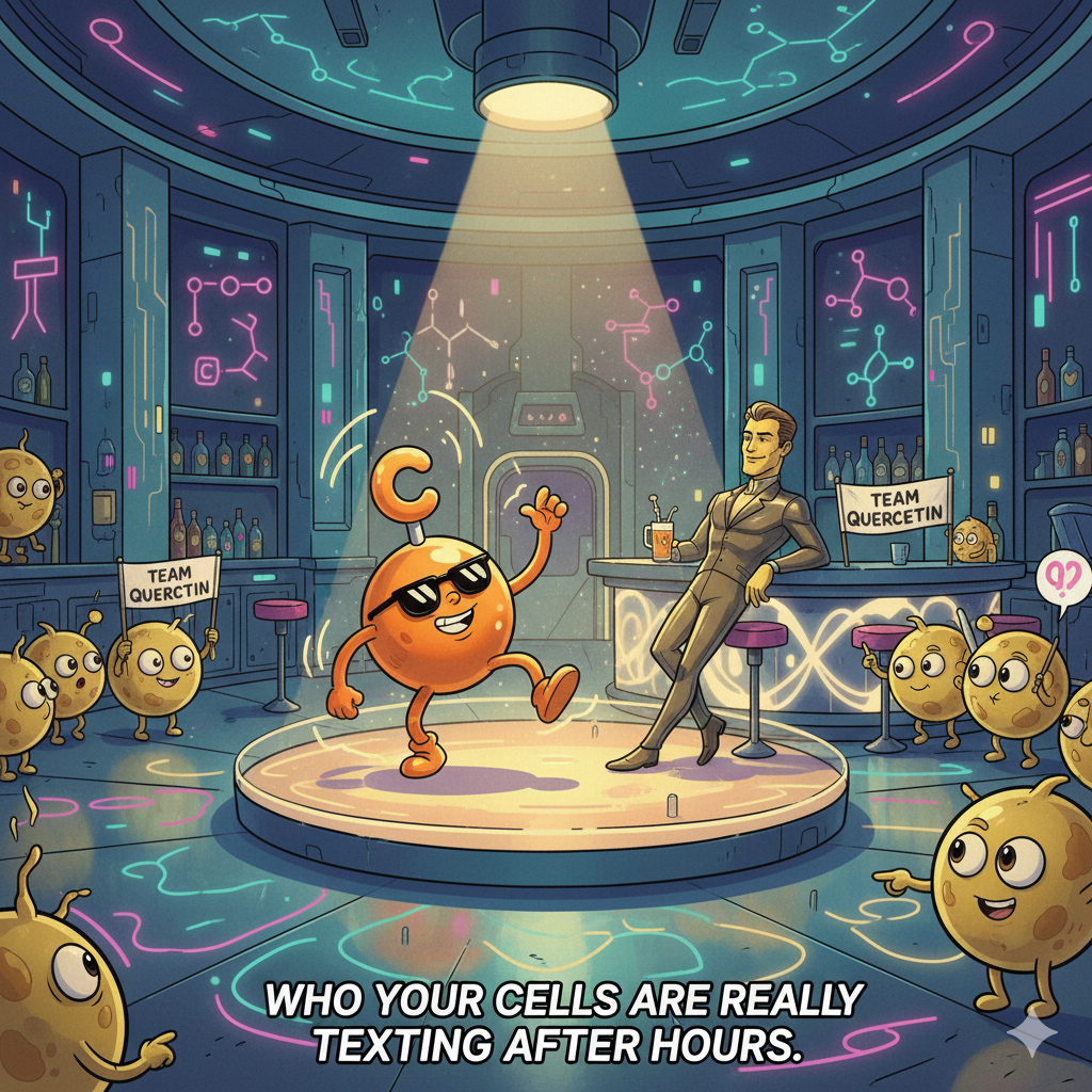 Why Your Cells Secretly Love Quercetin More Than Vitamin C